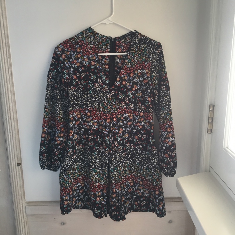 Zara floral romper